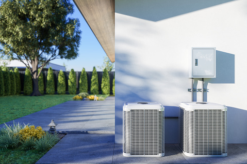Residential air conditioning unit in Alabama Residential air conditioning unit in Alabama
